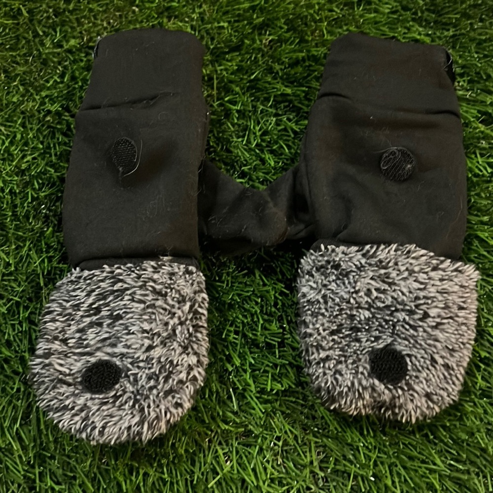 Girls Champion Fingerless gloves/mittens